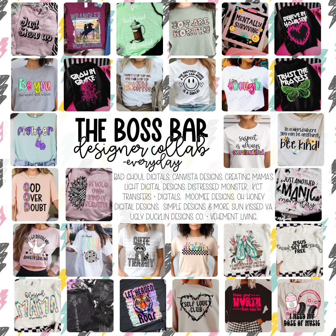 The Boss Bar December Everyday Collaboration *LIMITED TO 5*