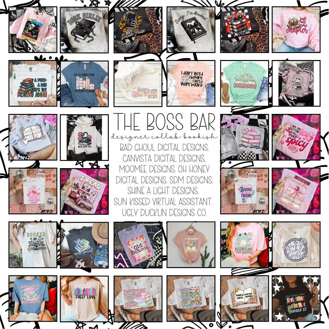 The Boss Bar February Bookish Collaboration *LIMITED TO 5*