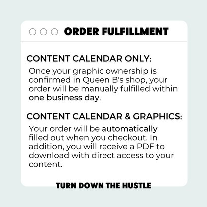 Ballin Out Content Calendar themed social media plan | Sun Kissed Virtual Assistant